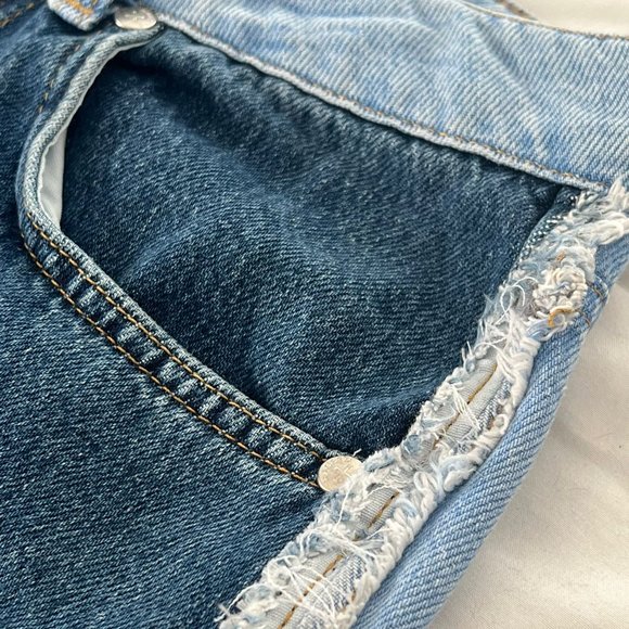 HIGH RISE STRAIGHT JEANS - Picture 2 of 7